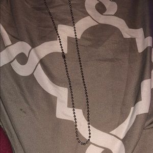 Plain chain necklace